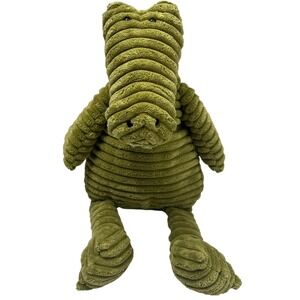 Jellycat Gator Stuffed Animal Cordy Roy Green Alligator Corduroy Plush Retired